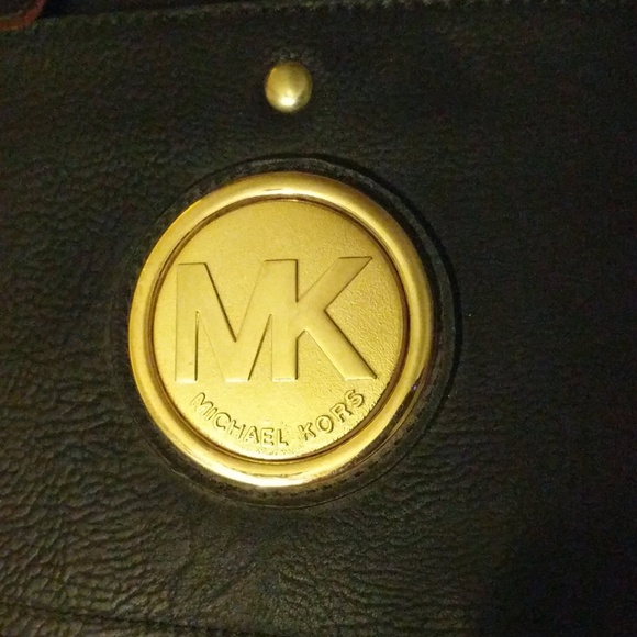 Michael Kors large black leather bag - Picture 2 of 7